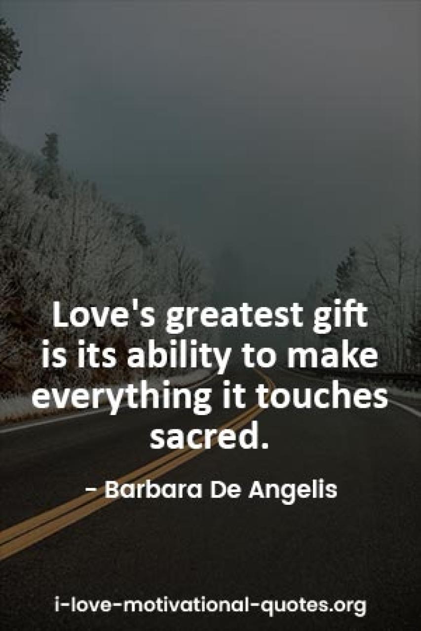 Barbara de Angelis quotes