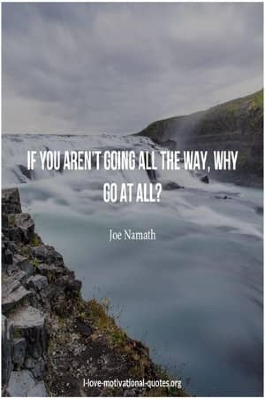 Joe Namath quotes