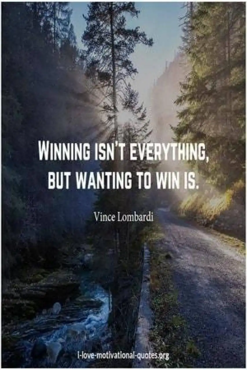 Vince Lombardi quotes about winning