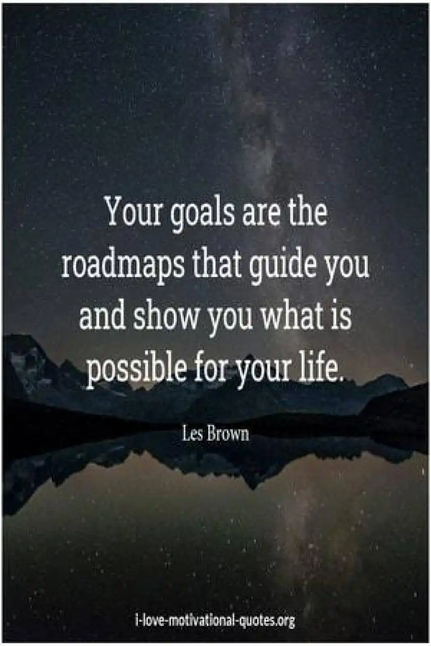 Les Brown sayings on goals