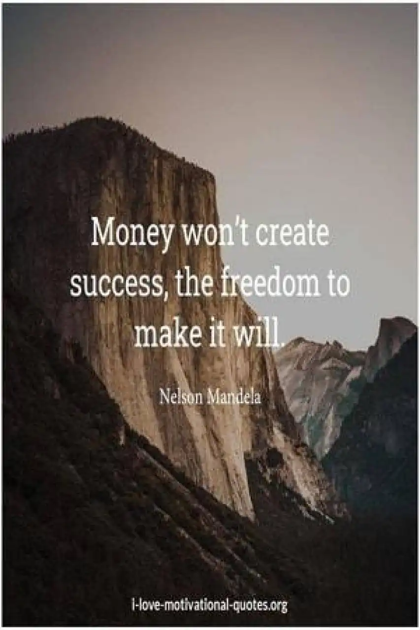Nelson Mandela quotes on money