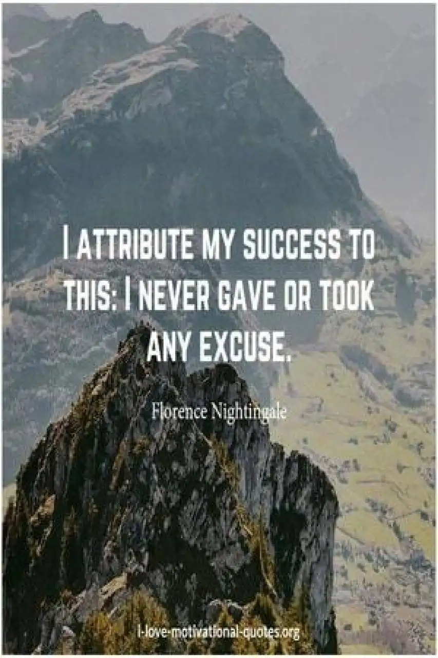 Florence Nightingale quotes on success
