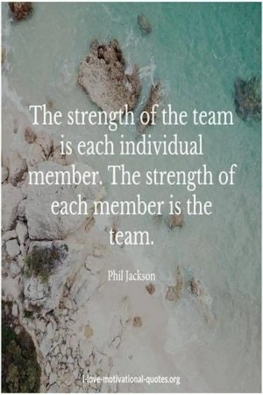 quotes about the strenght of a team