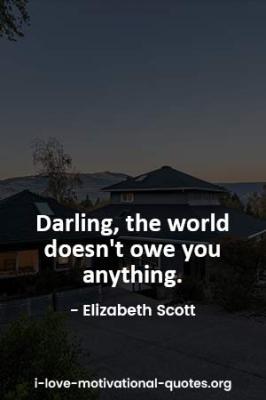 Elizabeth Scott quotes
