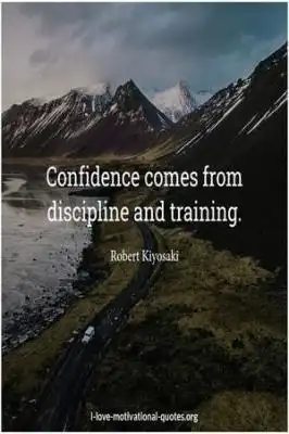 quotes about confidence and discipline