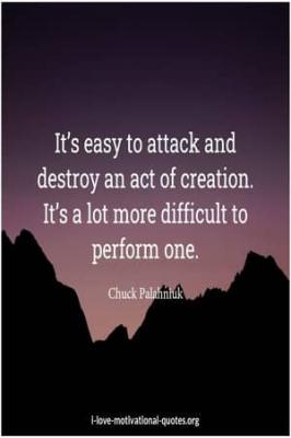 Chuck Palathniuk quotes