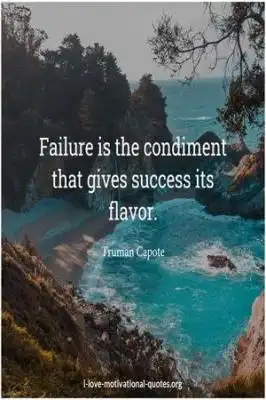 Truman Capote quote on failure